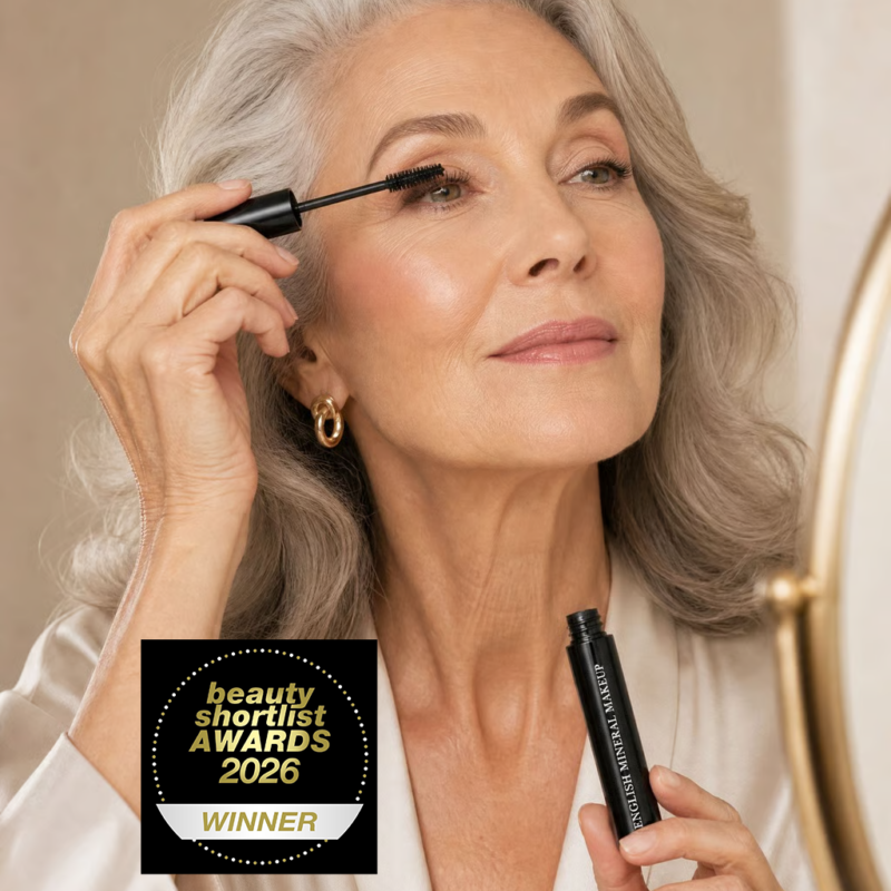 Award Winning Mineral Mascara, created for the most sensitive eyes. Highest quality natural ingredients, Vegan Lashes Natural Mascara gently adds volume and depth.