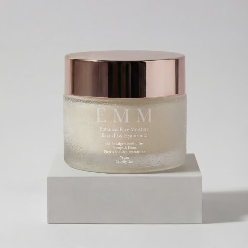 Bakuchiol & Hyaluronic Moisturiser is a highly effective moisturiser designed to support smoother, firmer-looking skin, maintaining hydration and comfort.