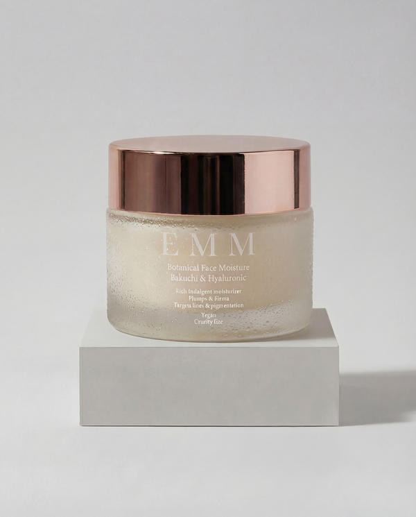 Bakuchiol & Hyaluronic Moisturiser is a highly effective moisturiser designed to support smoother, firmer-looking skin, maintaining hydration and comfort.