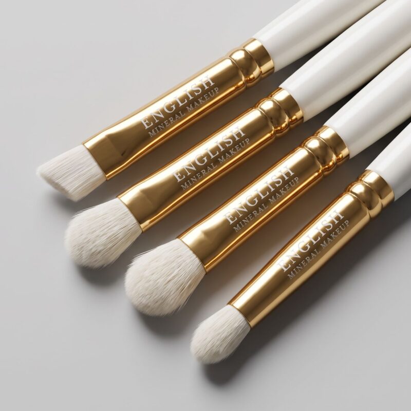 The Eye Edit. 4 Professional brushes for applying, blending and defining your mineral eye pigments.